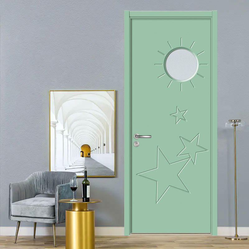GA20-113 cartún PVC MDF doras seomra istigh